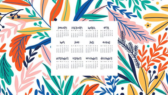 Desktop Calendar Wallpaper 2019 - March 2019 Desktop Calendar # 