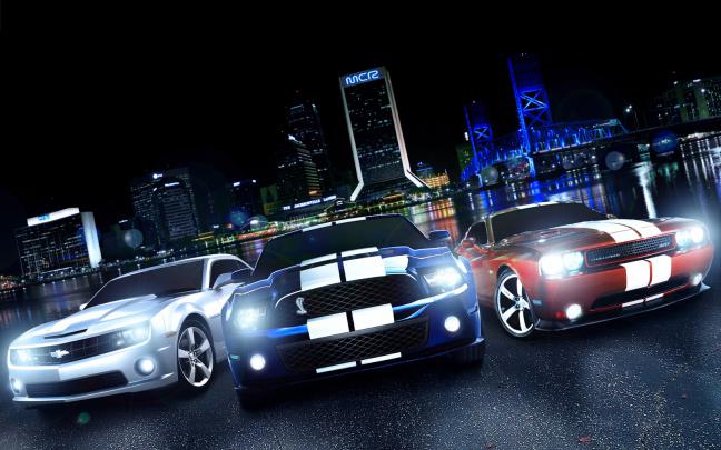 HD Wallpapers | Desktop Wallpapers 1080p: Ford Mustang Muscle Car 