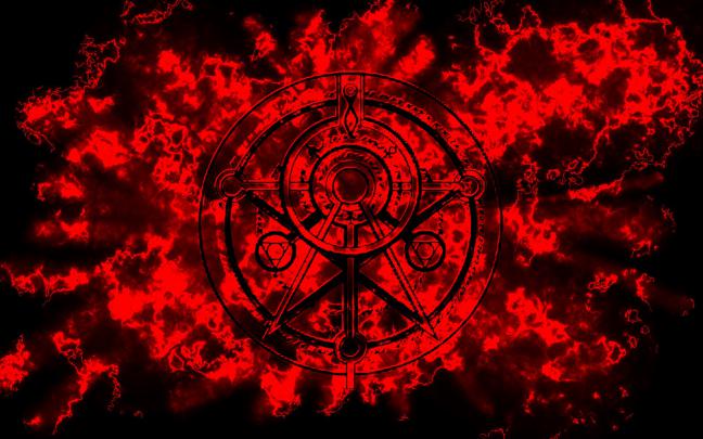 Banilung: red and black wallpaper