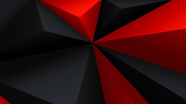 Black and Red Abstract Wallpaper \u00b7\u2460 