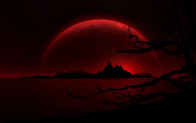 Black And Red Wallpaper 4k - Zendha