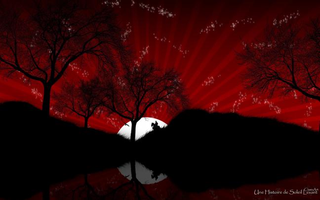 Banilung: red desktop wallpaper