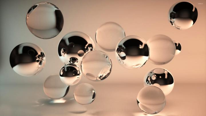 Translucent bubbles wallpaper - 3D wallpapers - #19299