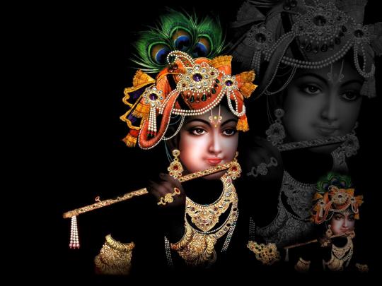 God Krishna HD Wallpaper -