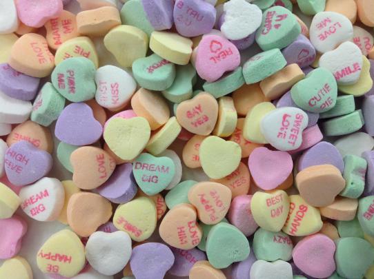 Candy Hearts Wallpaper (60+ images)