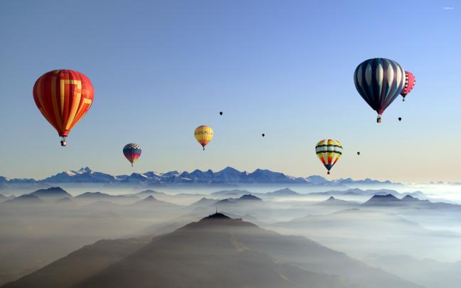 Hot air balloon [2] wallpaper - Photography wallpapers - #35248