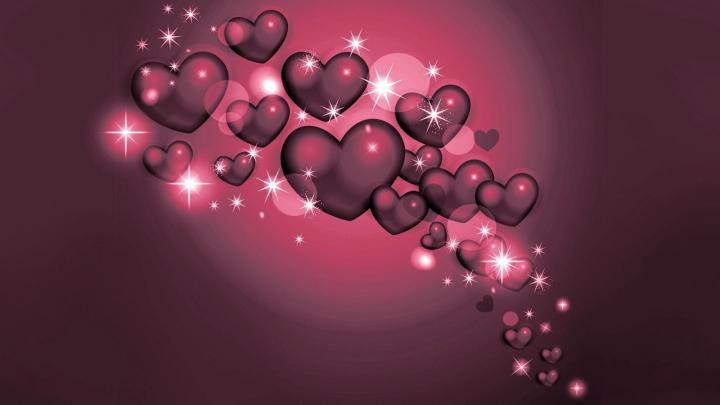 Free download love heart 3d hd wallpapers 1080p download [1600x900] for 