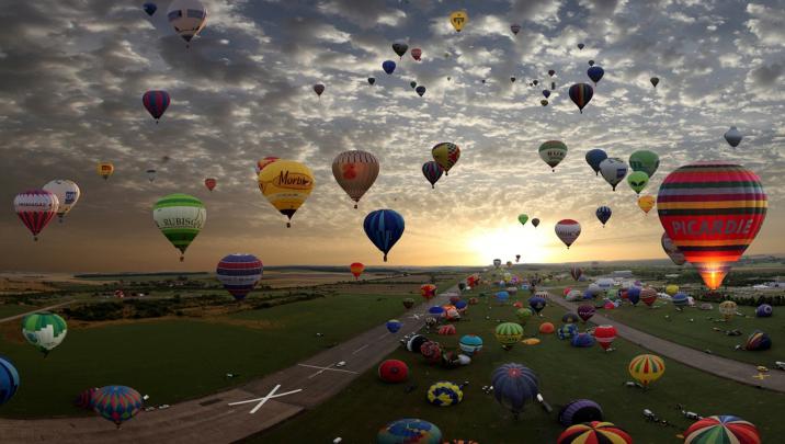 HD Hot Air Balloon Wallpaper -