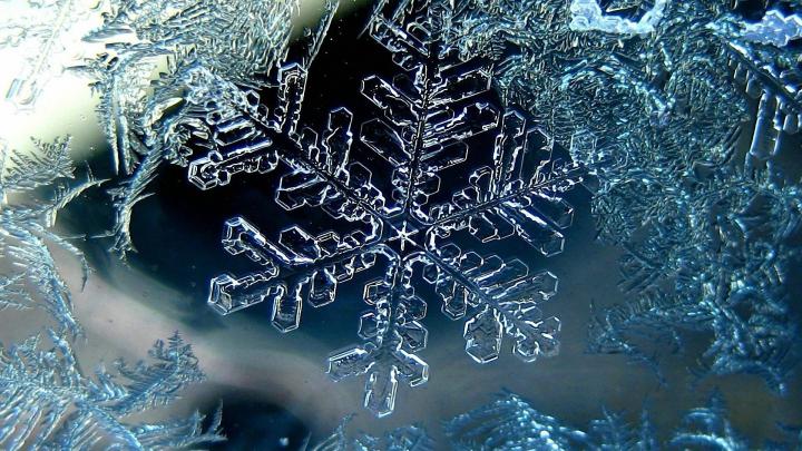 Snowflake Desktop Wallpaper \u00b7\u2460 