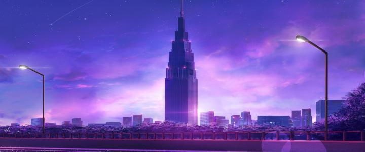 Shinjuku Tokyo 4K Wallpaper 3440x1440 - Wallpaper - The Hot Desktop 