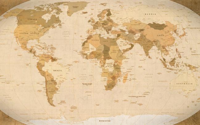 Antique World Map Wallpaper (39+ images)