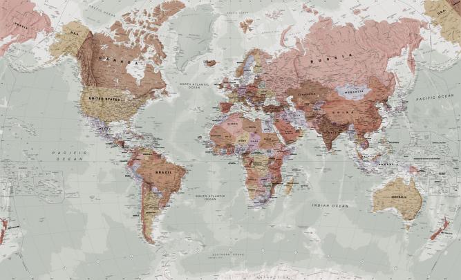 Vintage Map Wallpaper \u00b7\u2460 