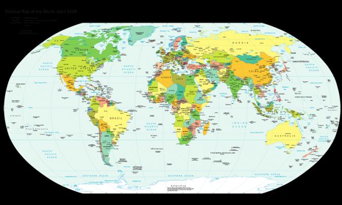 World Map Wallpapers | Free HD Wallpapers