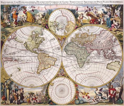 old, World, Map, Cartography, Geography, D, 3400x2900, 29 Wallpapers HD 