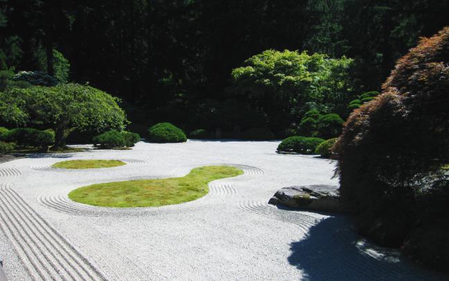 Zen Garden Desktop Wallpaper -