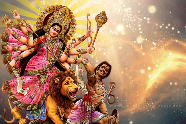 Desktop 3D Maa Durga Wallpapers