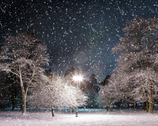 [50+] Christmas Wallpaper Moving Snow Falling 
