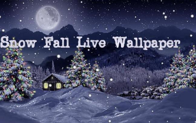 Snow Falling Live Wallpaper Download