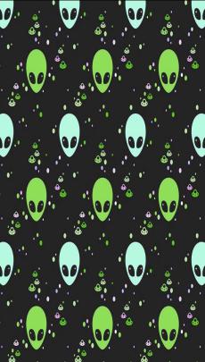 Green Alien Wallpapers - Top Free Green Alien Backgrounds - WallpaperAccess