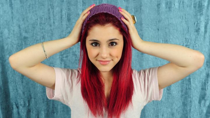 Download Wallpaper 1920x1080 ariana grande, hair color, creativity 