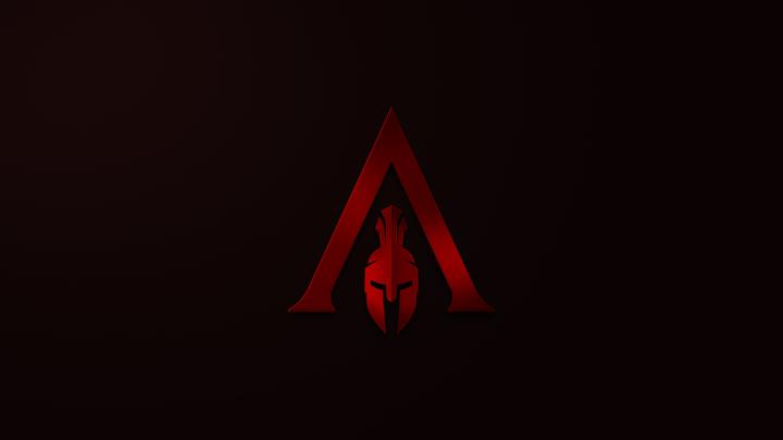 Download 1920x1080 wallpaper helmet, minimal, assassin\u0026#39;s creed odyssey 