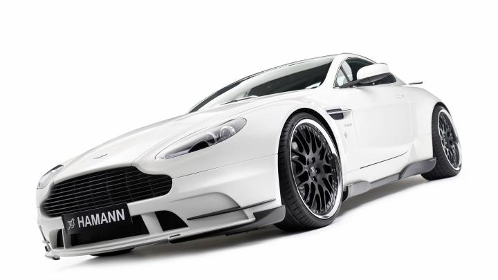 White Aston Martin Wallpaper 1920x1080
