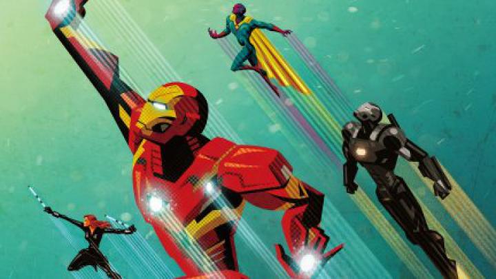 Marvel Heroes, Captain America: Civil War, artwork, Iron Man, The 