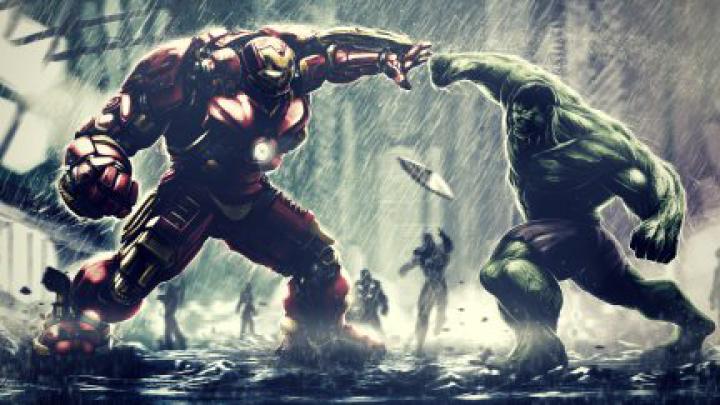 Iron Man, Hulk, Marvel Cinematic Universe, Marvel Comics, superhero 