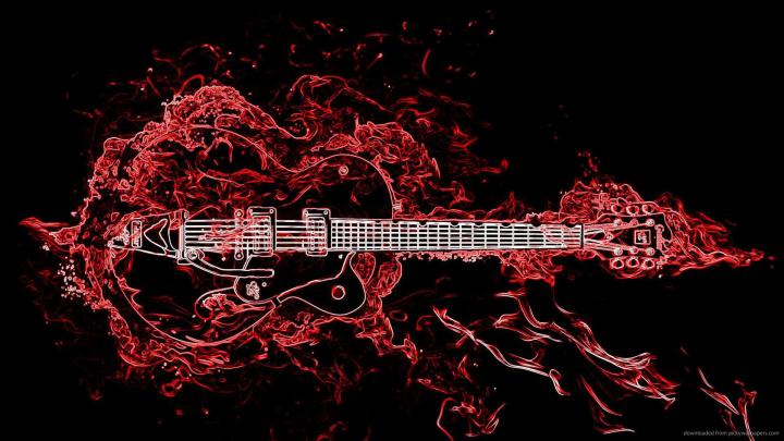 Cool Guitar Backgrounds \u00b7\u2460 