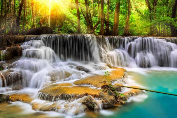 Erawan Waterfall Some New Beautiful HD Wallpapers - All HD Wallpapers
