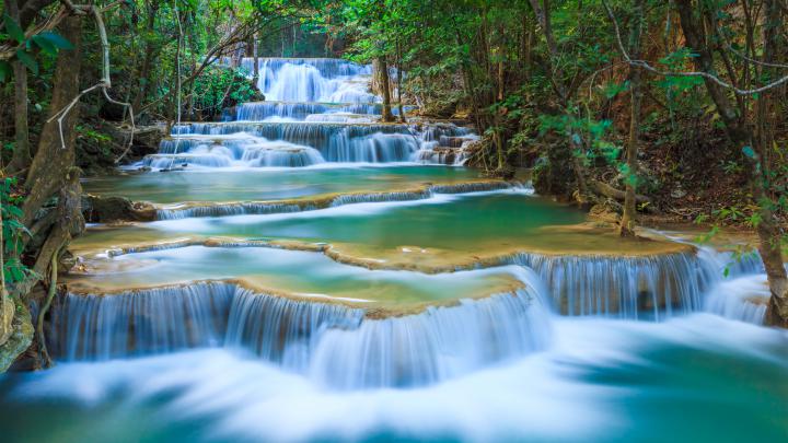 Erawan Waterfall Some New Beautiful HD Wallpapers - All HD Wallpapers