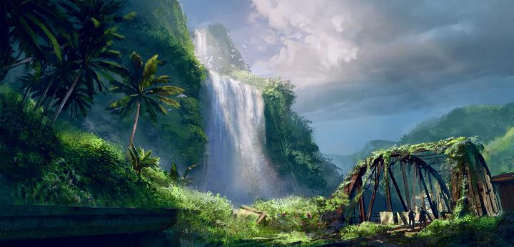 landscape, Waterfall Wallpapers HD \/ Desktop and Mobile Backgrounds