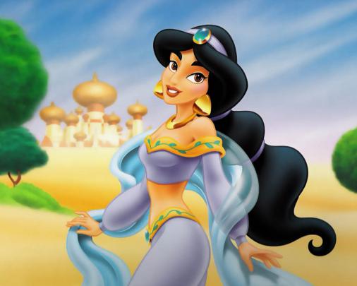 Jasmine Disney Princess Aladdin Cartoon Disney Desktop Hd Wallpaper 