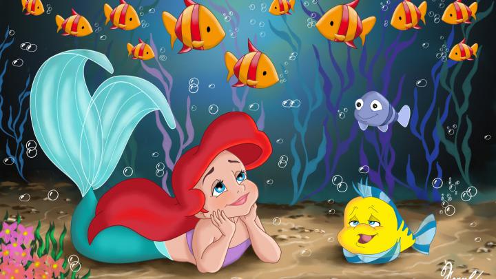 little, Mermaid, Disney, Fantasy, Animation, Cartoon, Adventure, Family 