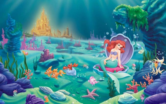 little, Mermaid, Disney, Fantasy, Animation, Cartoon, Adventure, Family 