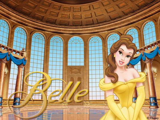 Free Desktop Wallpaper: Disney Princess Belle Wallpaper