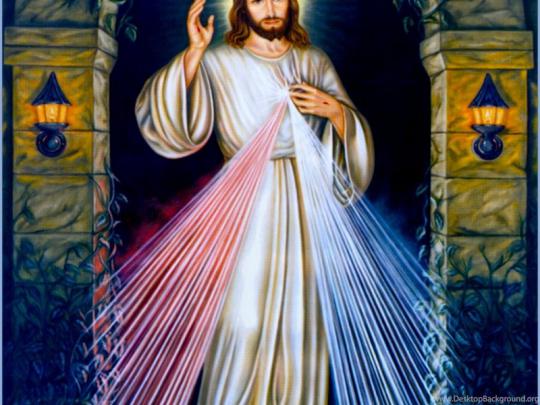 DIVINE MERCY On Pinterest Desktop Background
