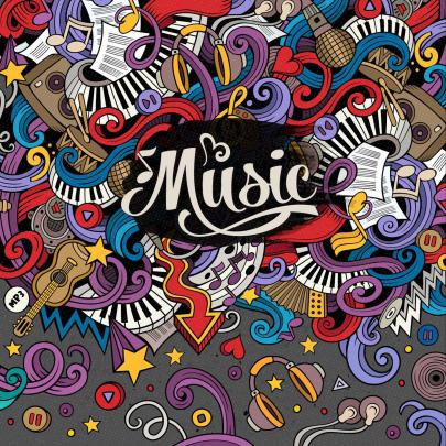 View Music Doodle Wallpaper Hd Background | Wallpaper Cave