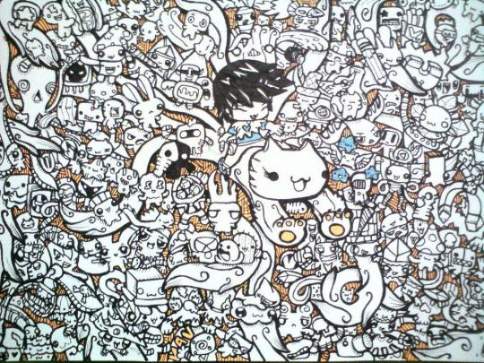 Doodle wallpaper HD for desktop (60 Wallpapers) \u2013 Adorable Wallpapers