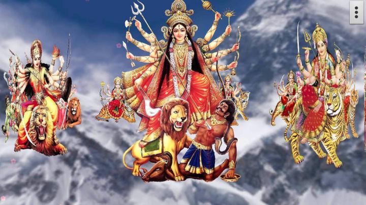 3D God Wallpapers Of Hindu Durga Maa