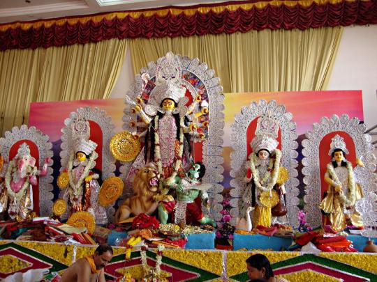 Durga Puja on Dussehra Festival | HD Wallpapers