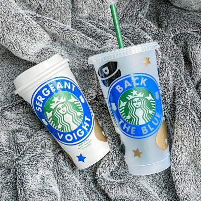 Gift for Police Police Wife Tumbler Police Tumbler Law Enforcement Cup 