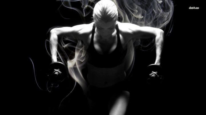 Female Fitness Wallpaper -