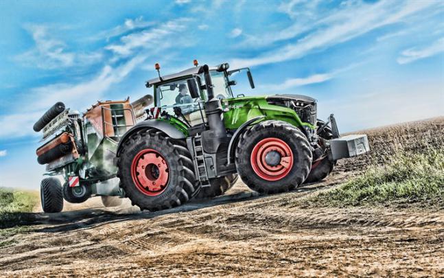 Download wallpapers Fendt 1050 Vario, 4k, HDR, 2019 tractors, plowing 