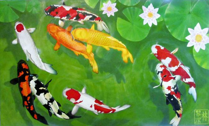Koi Fish Pond Wallpapers - Top Free Koi Fish Pond Backgrounds 
