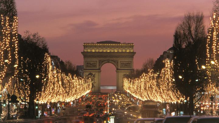 Paris Wallpaper Background France Desktop Wallpaper - Arc De Triomphe 