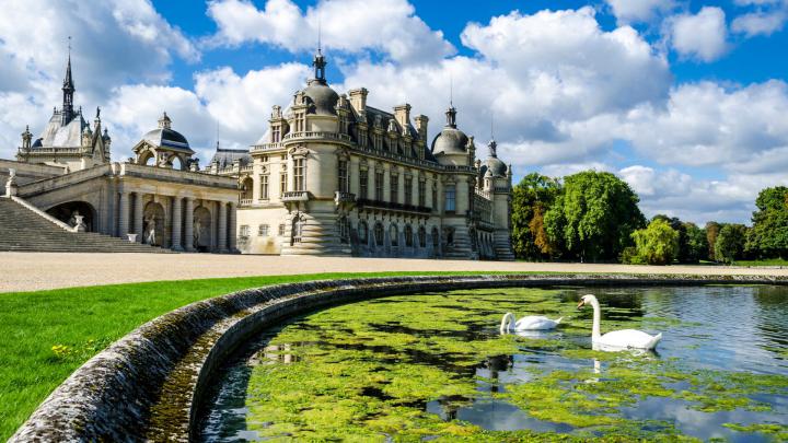 Paris France Wallpaper Desktop - Ch\u00e2teau De Chantilly - 1920x1080 