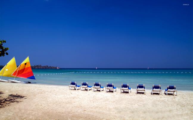Jamaica Beach Wallpaper \u00b7\u2460 