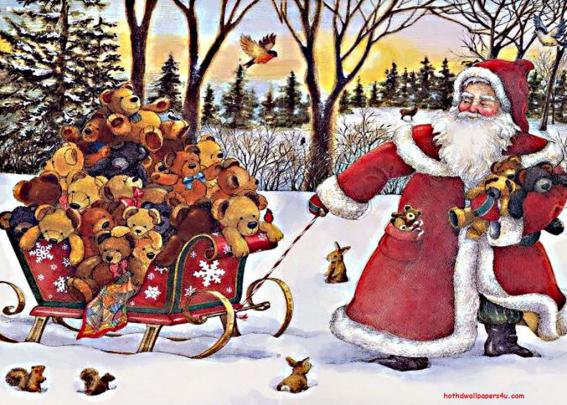 HD Wallpapers: Santa Claus Wallpapers Free Download