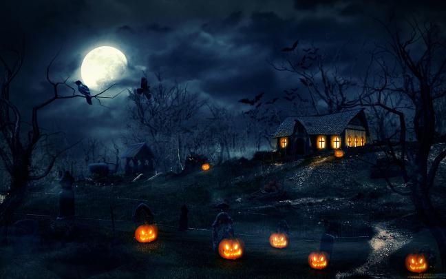 HD Halloween Desktop Backgrounds \u00b7\u2460 